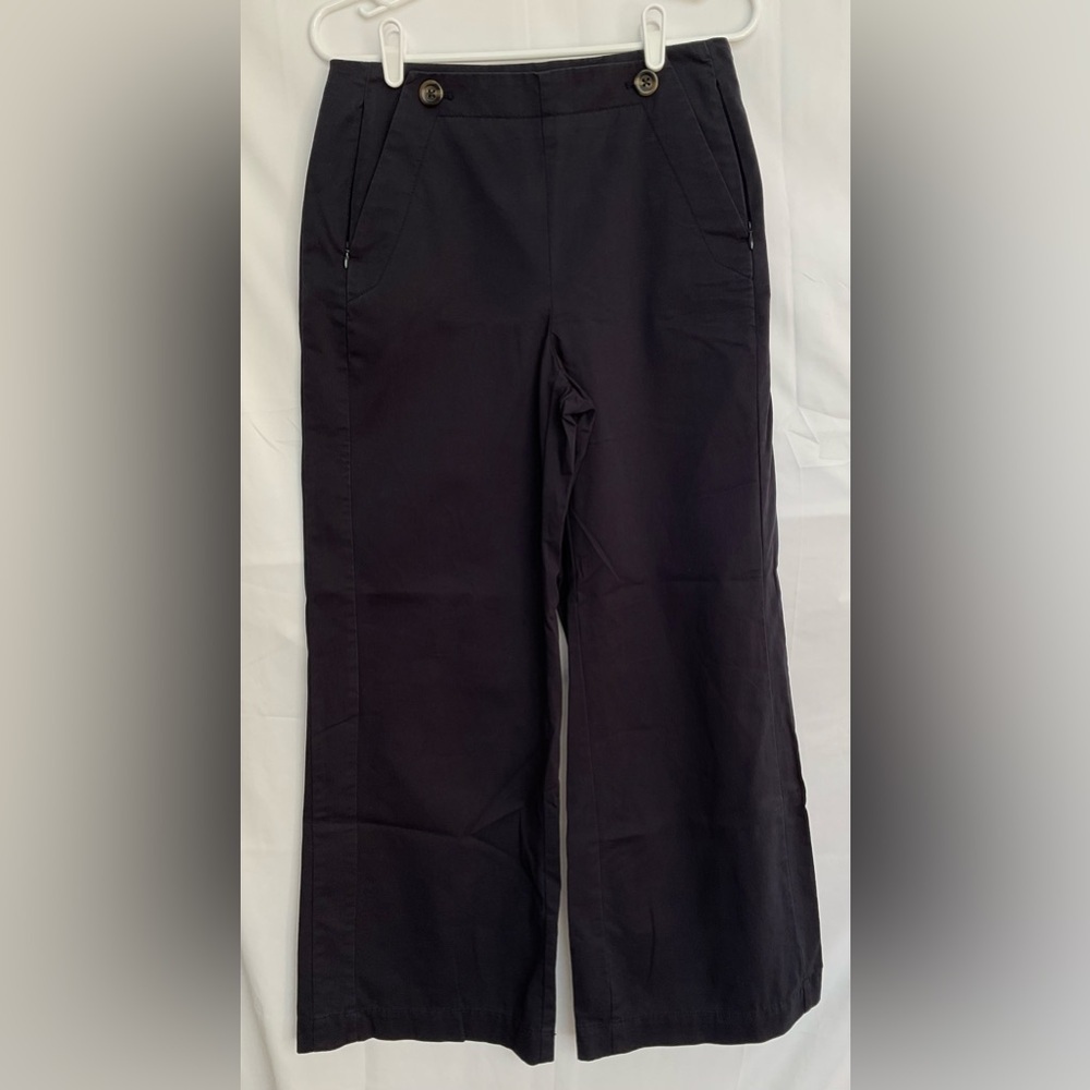Classic Women's Black Wide-Leg Pants